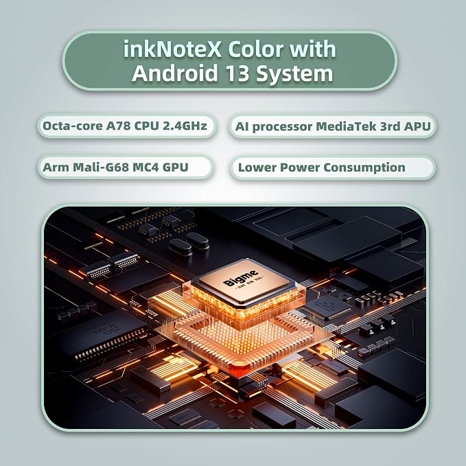 Bigme inkNoteX Color Eink Tablet Andriod 13 6+128G Ebook Reader 10.3 Inch - Image 10
