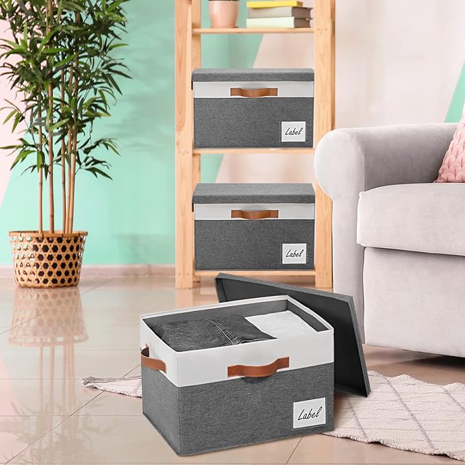 GhvyenntteS Extra Large Storage Bins - Image 7