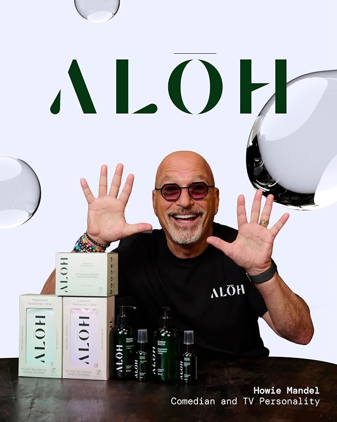 ALŌH Peppermint Eucalyptus Sanitizing Hand Wipes - Image 2