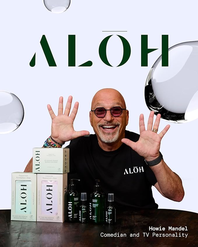 ALŌH Peppermint Eucalyptus + Aloe Sanitizing Hand Wipes - Image 2
