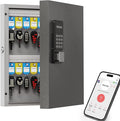 WeHere 32 Key Lock Box Wall Mount, Smart Key Cabinet by WeHereSmartBoxLock