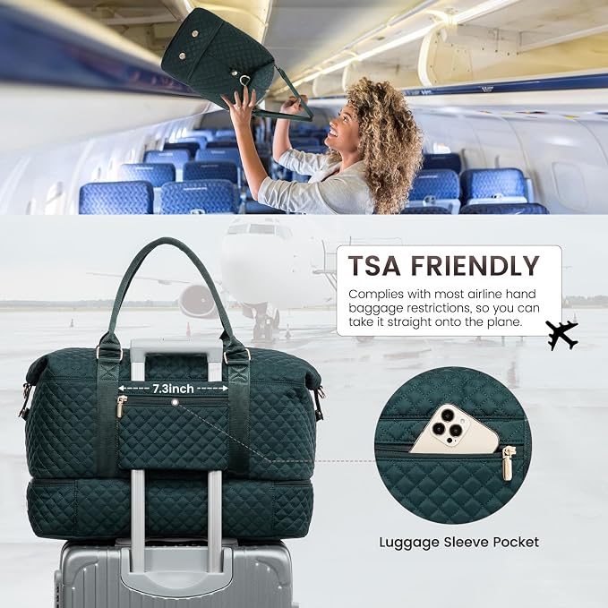 LOVEVOOK Travel Duffle Bag, Weekender Bags - Image 4