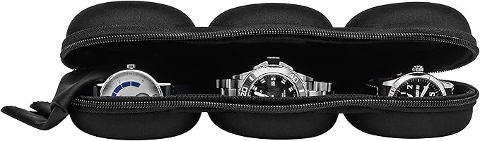 Triple Watch Travel Case Storage Organizer - Image 4