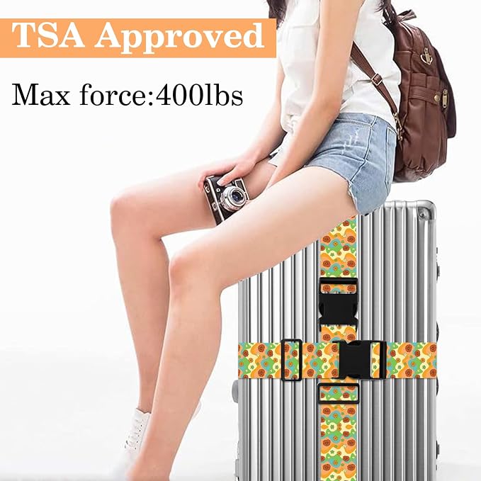 Luggage Straps for Suitcases TSA Approved, Luggage Identifiers for Suitcase - Image 5