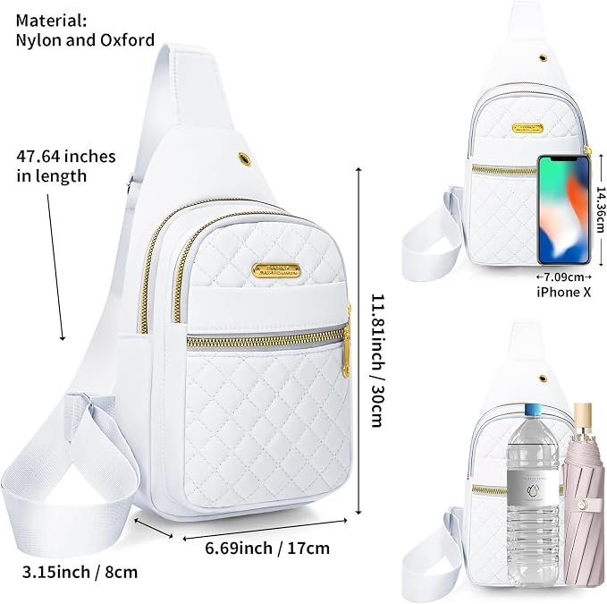 Small Sling Bag For Women Men Casual Crossbody Sling Backpack - Image 2