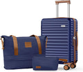 SHOWKOO Carry On Luggage Hardshell Lightweight Luggage Set, Suitcase by SHOWKOO