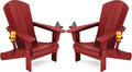 SERWALL Adirondack Chair with Cup Holders by SERWALL