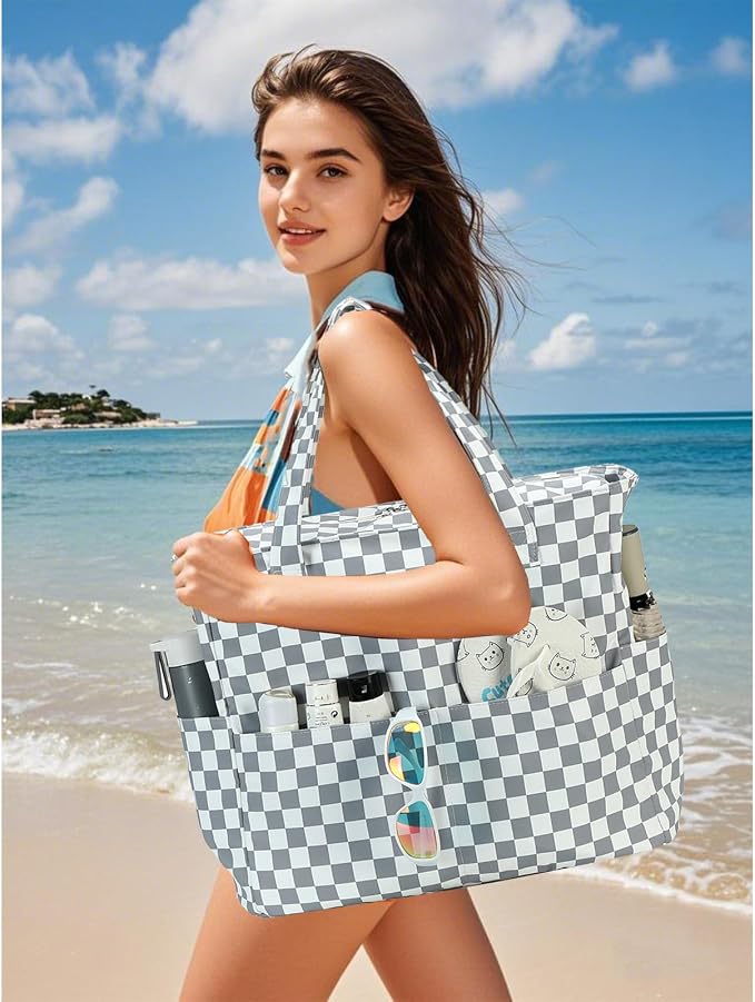 Waterproof Beach Tote Pool Bags - Image 7