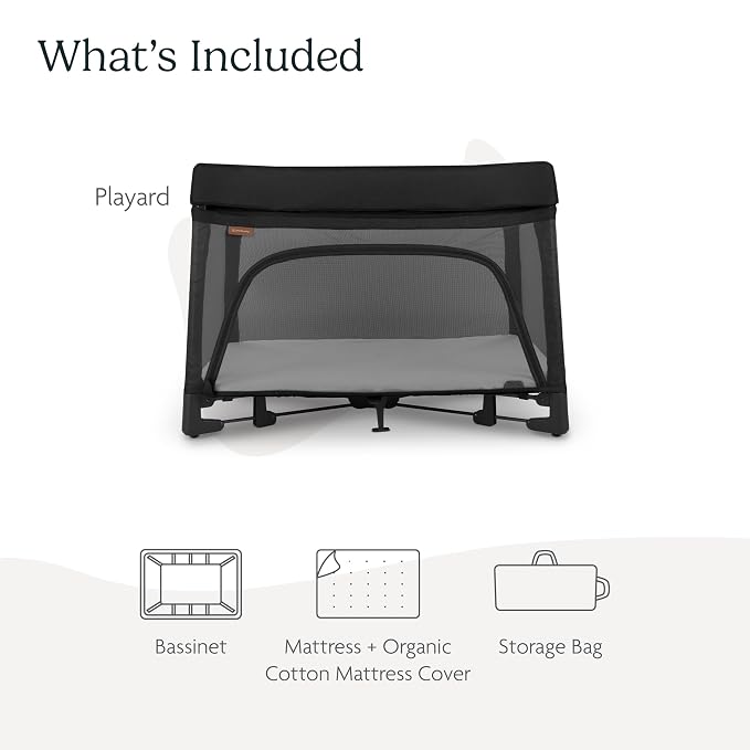 UPPAbaby Remi Playard | Deluxe 3-in-1 Portable Playard, Bedside Bassinet + - Image 2