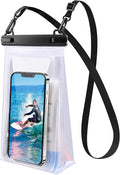 IPX8 Waterproof Phone Pouch Floating, Waterproof Bag, Cell Phone Dry Bag by PEDVSTY