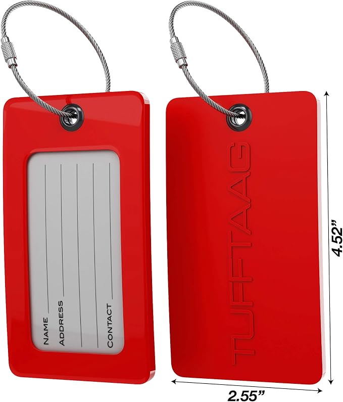 Luggage Tags Business Card Holder by TUFFTAAG - Image 4