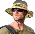 Sun Hats for Men Women Fishing Hat UPF 50+ Breathable Wide Brim Summer UV by Rosoz