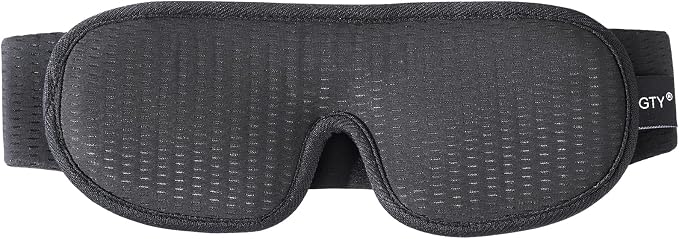 Sleep Mask for Men and Women 3D Contoured Eye Mask Patented Adjustable Light - Image 8