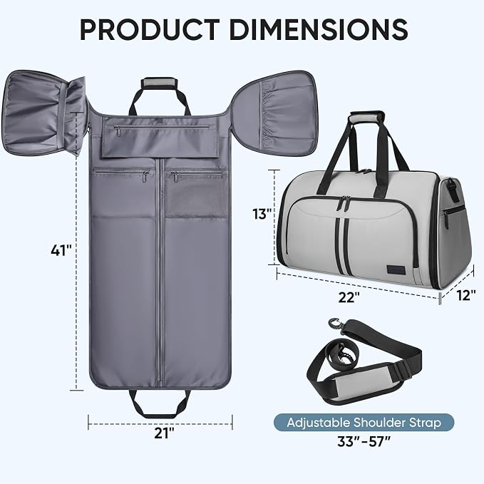 BALEINE Convertible Garment Bag - Image 2