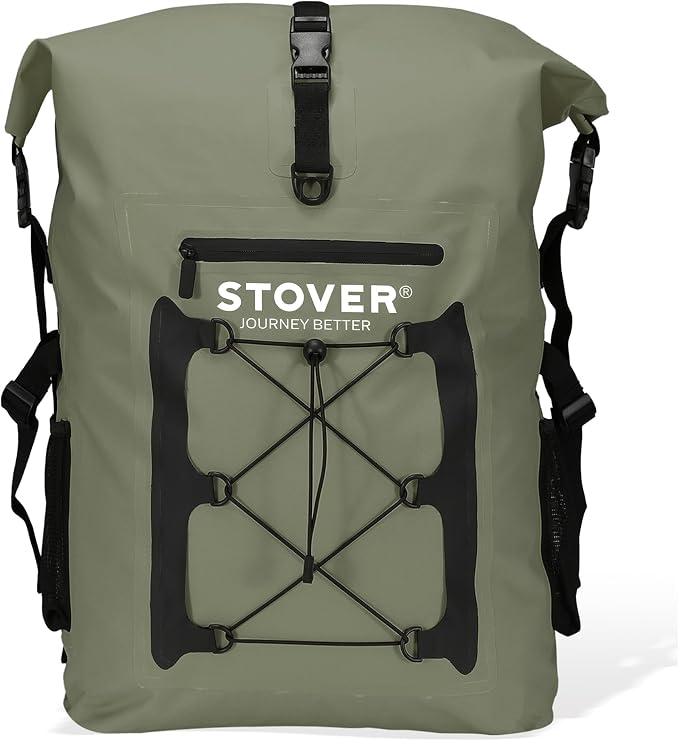 STOVER 5/10/25/30/40/55L Waterproof Backpack- Floating Dry Bag by STOVER