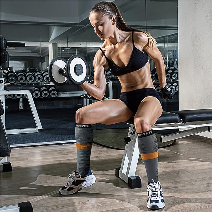 CHARMKING Compression Socks for Women & Men Circulation 15-20 mmHg is Best - Image 4
