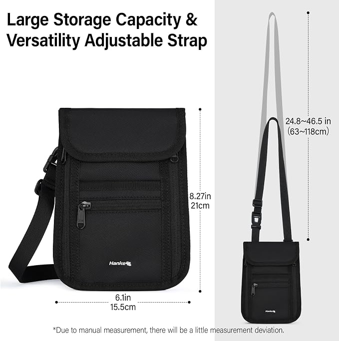 Hanke Passport Holder, Travel Wallet - Image 6