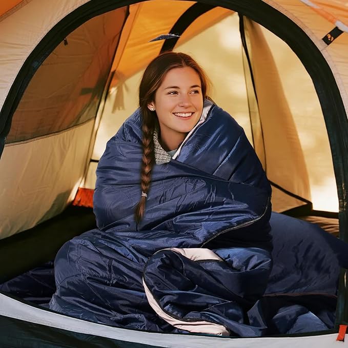 REDCAMP Sleeping Bags for Adults, Fleece Warm Sleeping Bag 3-4 Season - Image 7