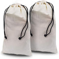 ZENPAC Travel Shoe Bag, Washable Breathable Cotton Fabric by Zenpac