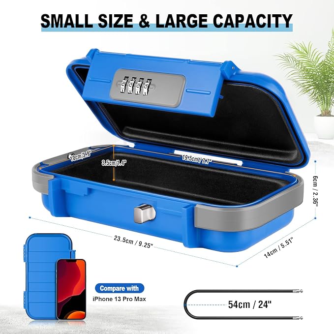 HUANLANG Portable Safe Lock Box - Image 4