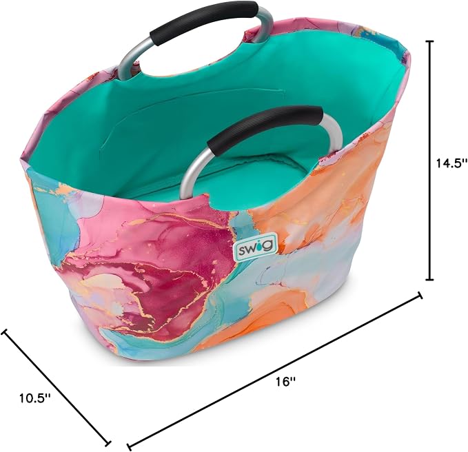 Swig Life Loopi Tote Bag, Lightweight, Waterproof Beach and Utility Bag - Image 7