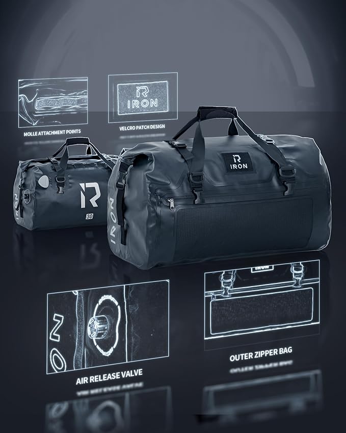 IRON JIA'S Motorcycle Dry Bag - Image 4
