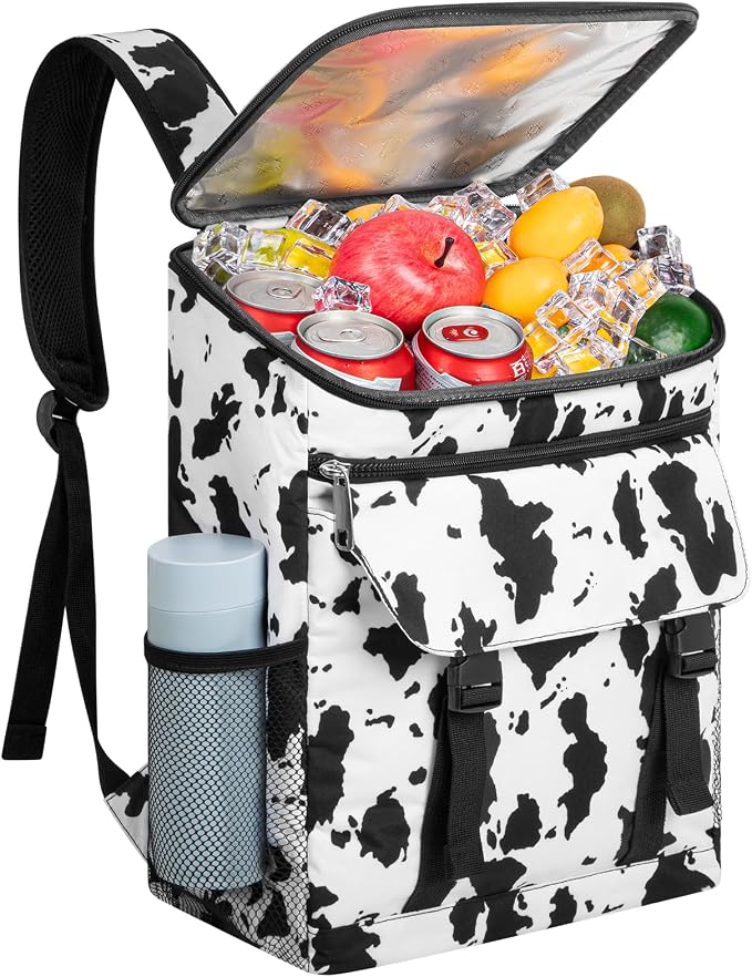 Cooler Backpack Soft Insulated Leak Proof 30 Cans Insulated Backpack Cooler by OCKLILY
