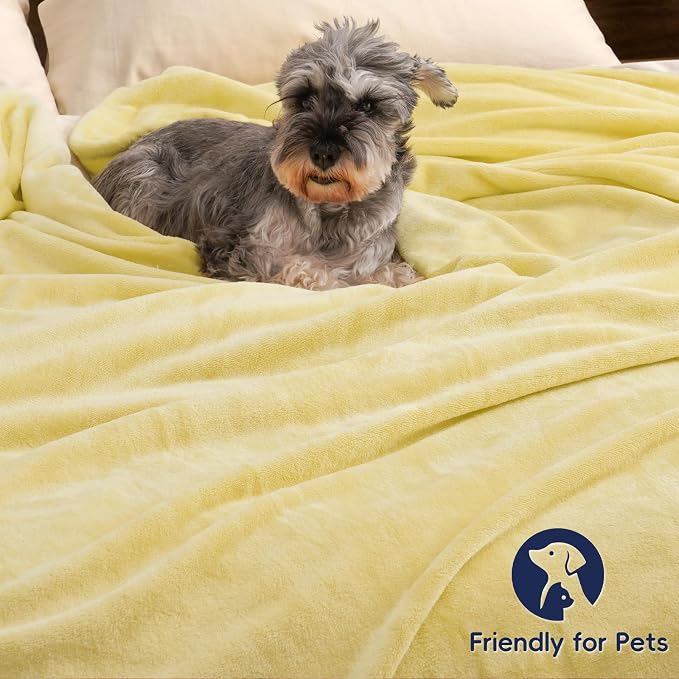 PHF Ultra Soft Fleece Blanket Queen Size, No Shed No Pilling Luxury Plush Cozy - Image 5