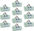 VENO 10 Pack Moving Bags for College, Heavy-Duty Storage Totes, Moving Boxes by Veno