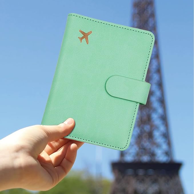 Melsbrinna Premium Leather Passport Holder Covers Case, Waterproof Rfid - Image 7