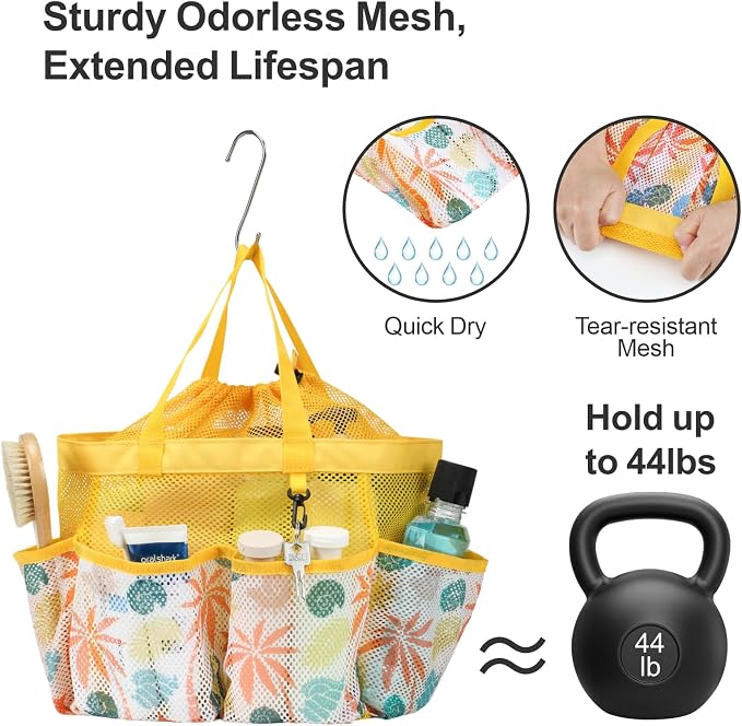F-color Mesh Shower Caddy Portable - Image 4