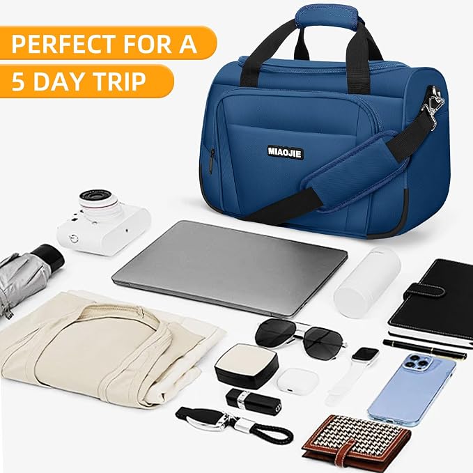 Underseat Carry On Luggage Lightweight Travel Tote Weekender Bag Overnight - Image 4
