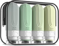 Travel Bottles for Toiletries, Tsa Approved 2oz Travel size Bottles, BPA Free by Mrsdry