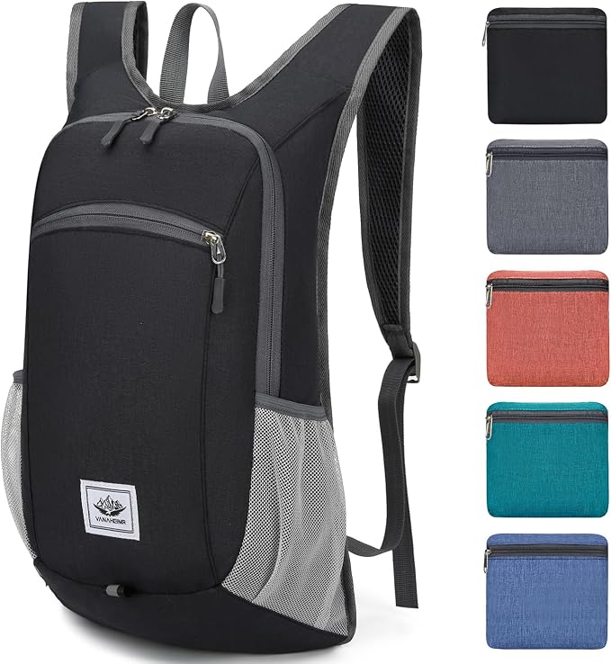 Esup 15L Lightweight Hiking Backpack Foldable Small Travel Backpack Packable by Esup
