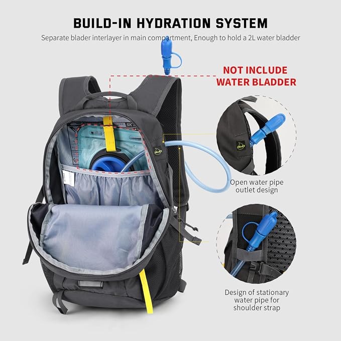 SKYSPER Small Hiking Backpack, 20L/30L Lightweight Travel Backpacks Hiking - Image 7
