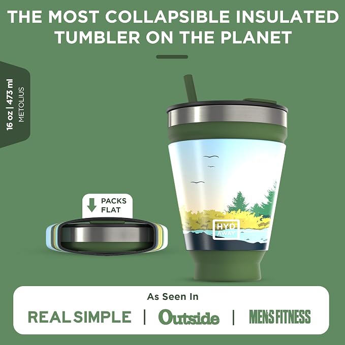 HYDAWAY 16oz Collapsible Tumbler - Image 2