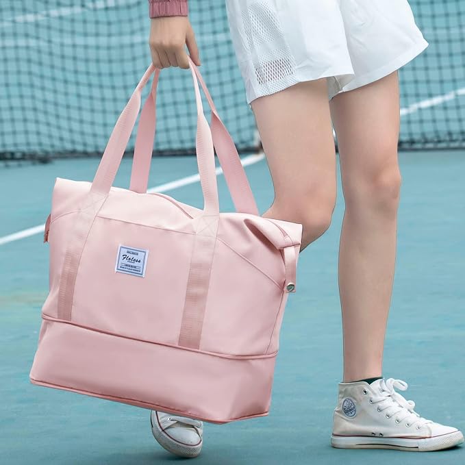 Travel Duffel Bag, Sports Tote Gym Bag, Shoulder Weekender Overnight Bag - Image 3
