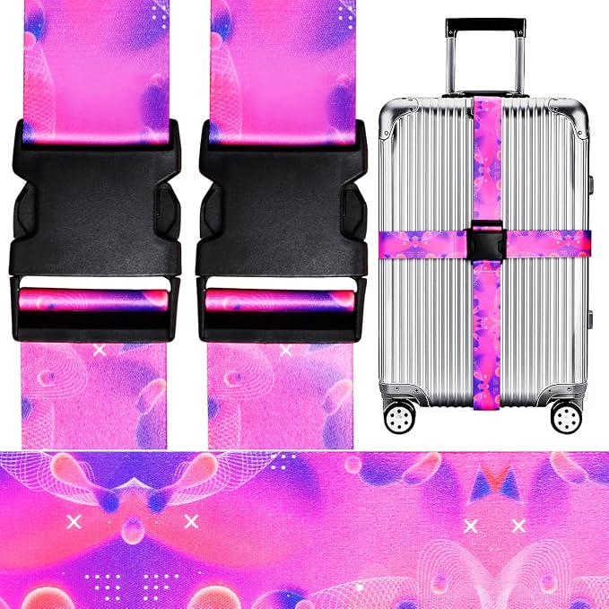 Adjustable Travel Luggage Strap Suitcase Belt Travel Bag Accessories 1.96 in W by Gutsdoor