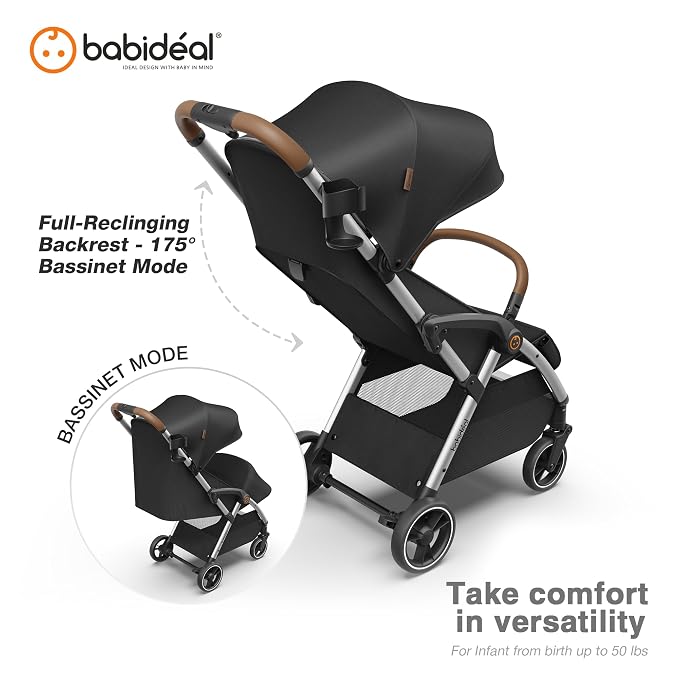 Lightweight Travel Stroller for Baby, Self-Folding Toddler Stroller - Image 4