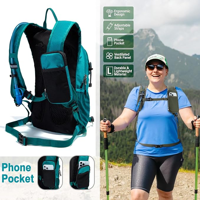 Insulated Hydration Backpack Pack - Image 2