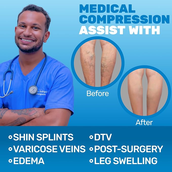 ABSOLUTE SUPPORT Cotton Compression Socks - Image 6