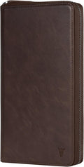 TORRO Premium Leather Family Travel Wallet, RFID Blocking Travel Organizer by TORRO