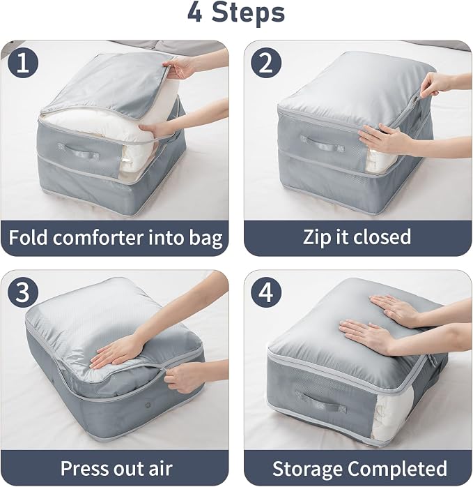 DIMJ Comforter Storage Bag 6 Pack - Image 6