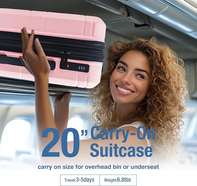 KYME Carry On Luggage 22x14x9 Airline Approved - Image 3