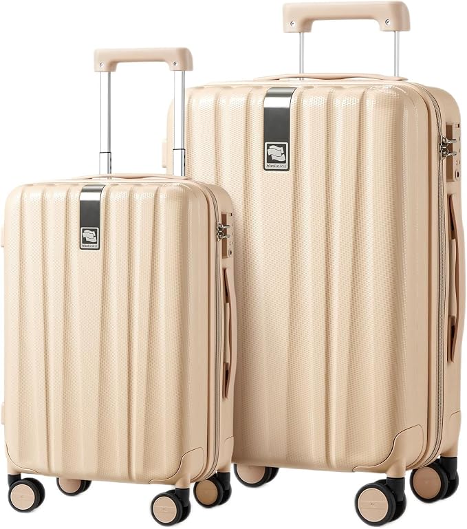 Hanke 20/29 Inch Carry On Luggage Sets 2 Piece Hard Shell Suitcases by Hanke