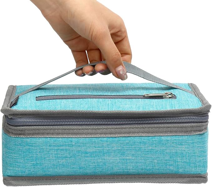 FlowFly Small Insulated Lunch box Portable Soft Bag Mini Cooler Thermal Meal - Image 7