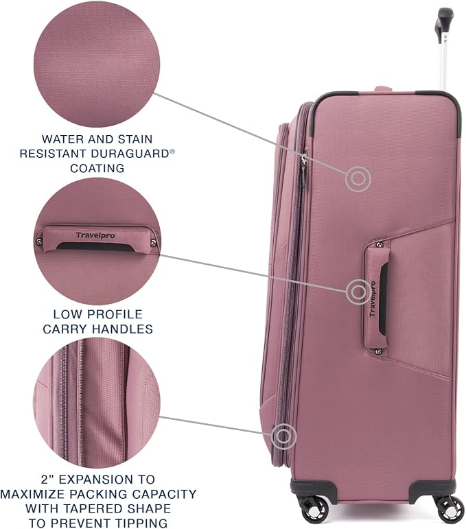 Travelpro Maxlite 5 Softside Expandable Checked Luggage - Image 4