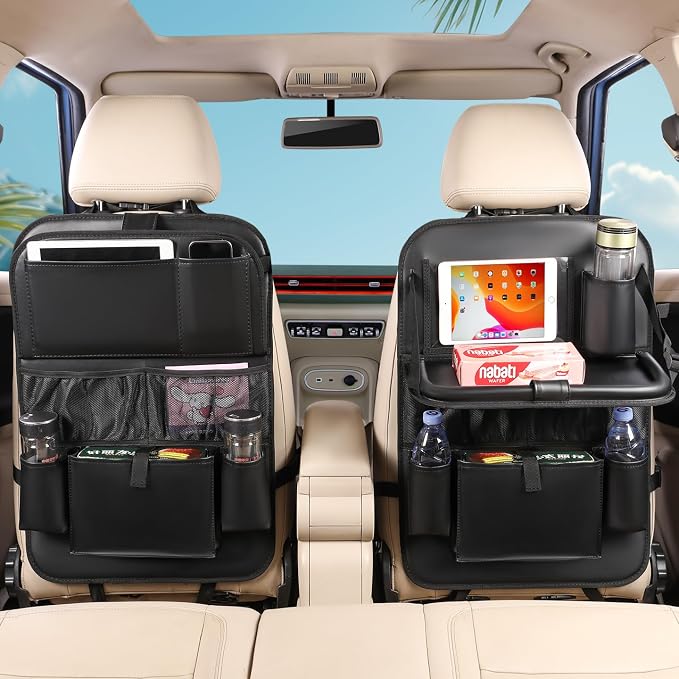 Leather Car Backseat Organizer - Image 2