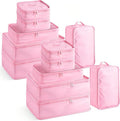 Reginary 6 Set Travel Packing Cubes Luggage Organizer Set Lightweight Suitcase by Reginary