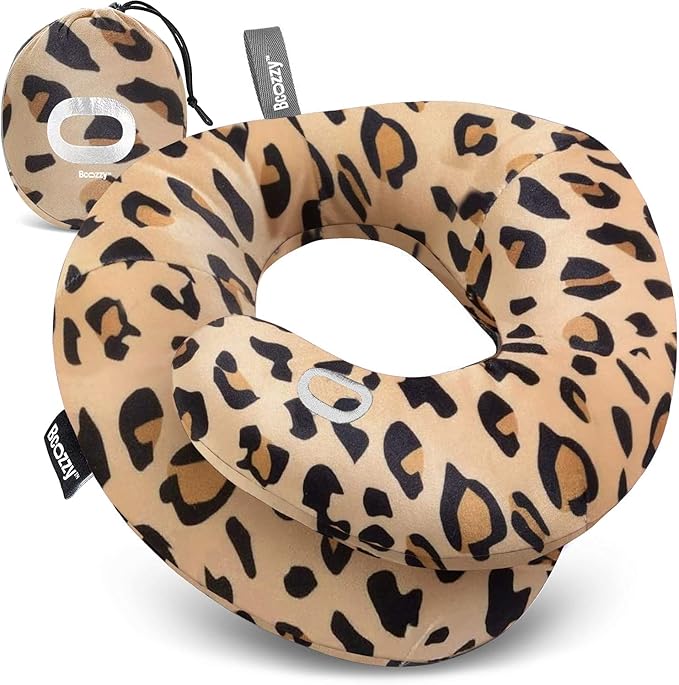 BCOZZY Neck Pillow for Travel Provides Double Support to The Head, and Chin in by BCOZZY